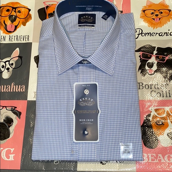 Eagle Other - EAGLE Shirtmakers “Tall Fit” Stretch Collar Shirt